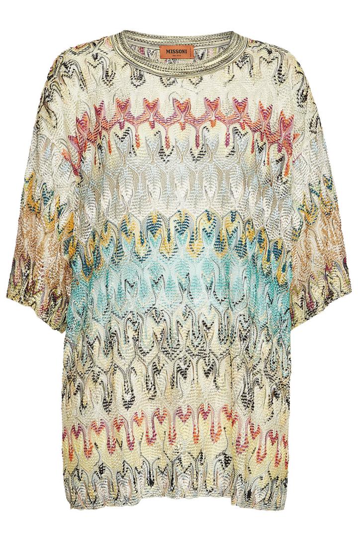 Missoni Missoni Knit Top With Cotton
