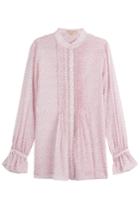 Michael Kors Michael Kors Printed Cotton Blouse - Florals