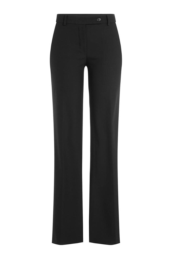 Helmut Lang Helmut Lang Wide Leg Wool Pants - Black