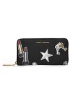 Marc Jacobs Marc Jacobs Printed Leather Wallet