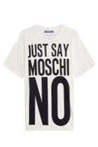 Moschino Moschino Oversized Printed T-shirt - White