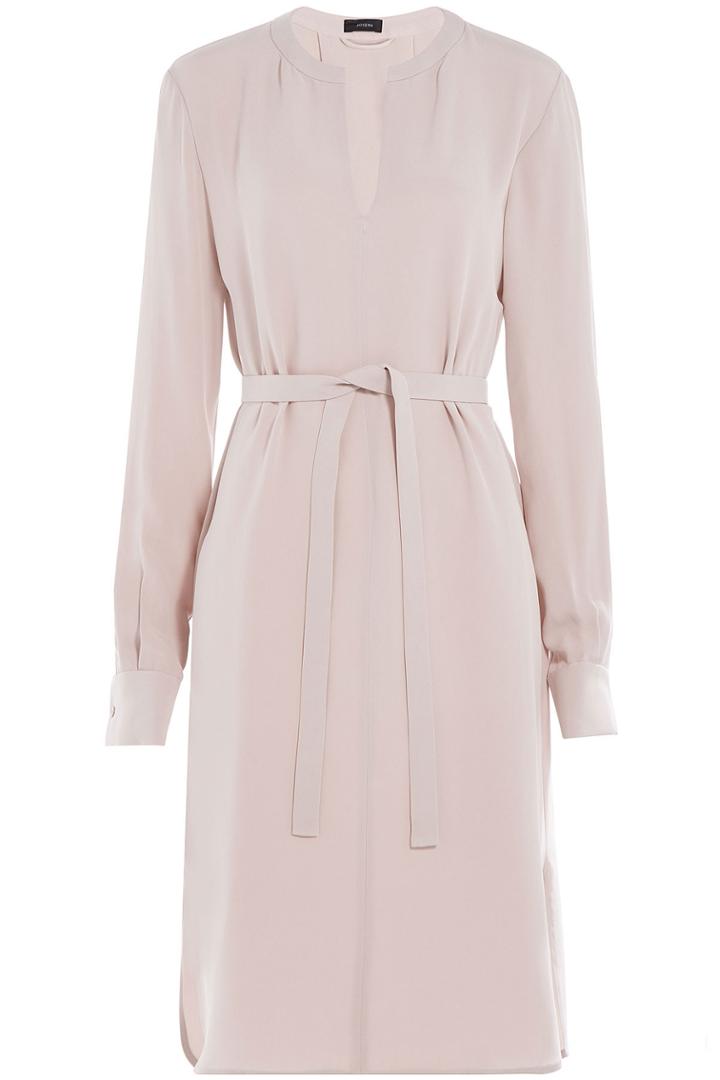 Joseph Joseph Asymmetric Silk Dress - Rose