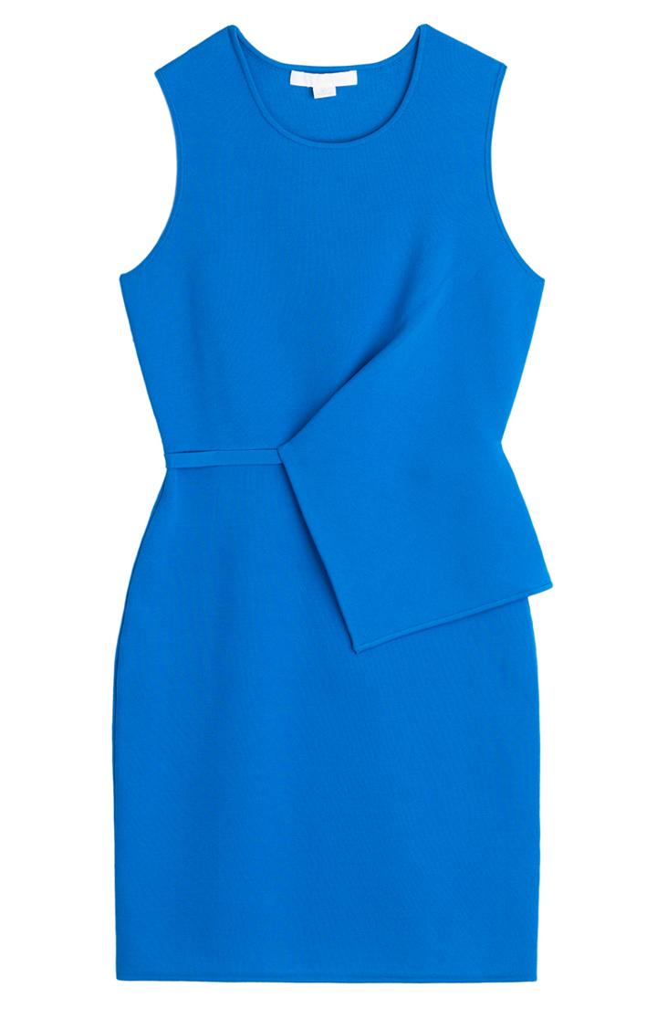 Alexander Wang Asymmetric Wrap Peplum Dress