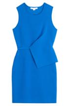 Alexander Wang Asymmetric Wrap Peplum Dress