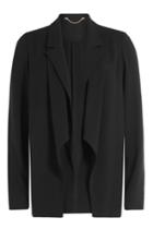 Jason Wu Jason Wu Draped Crepe Blazer - Black