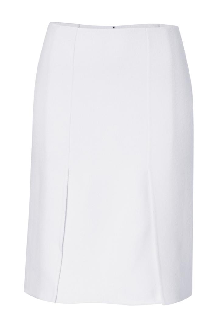 Fendi Fendi Cashmere Skirt In White