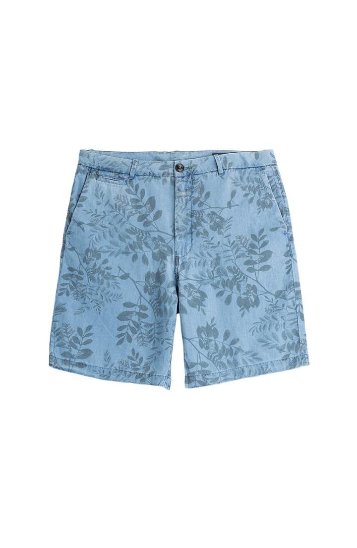 Closed Printed Bermuda Shorts