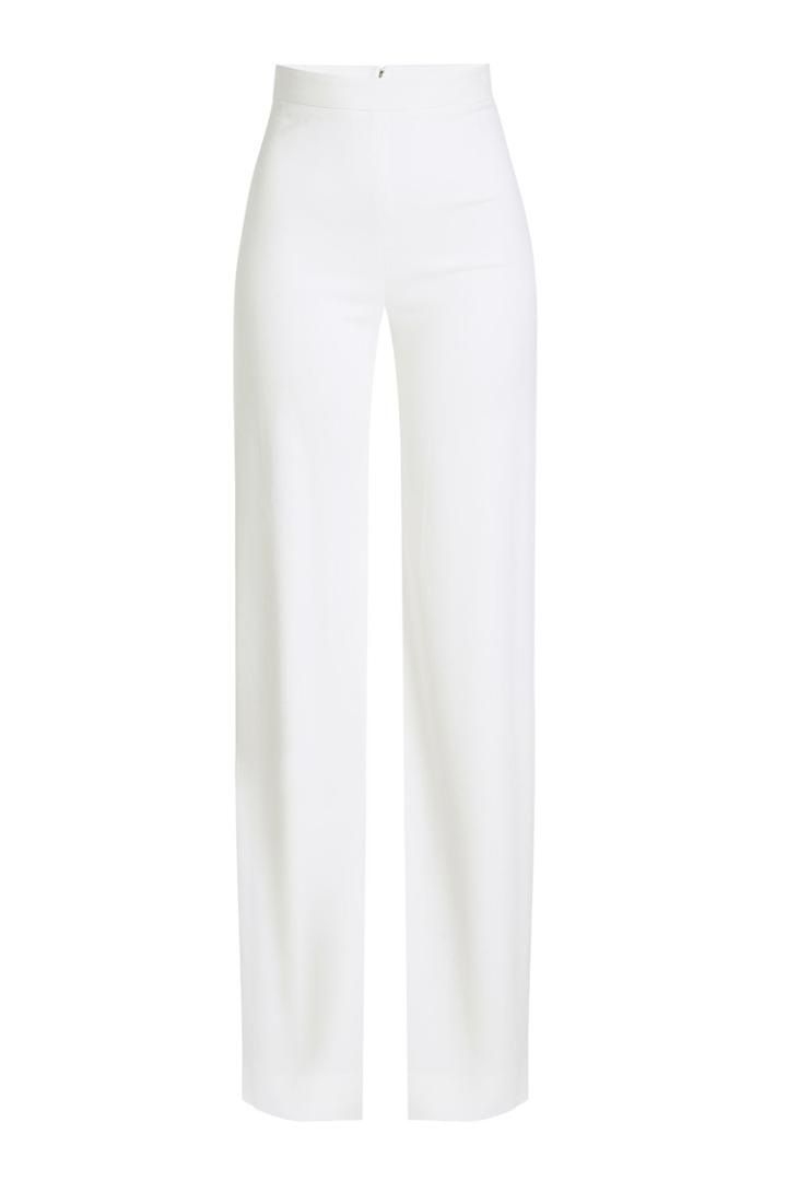 Brandon Maxwell Brandon Maxwell Wide Leg Crepe Pants