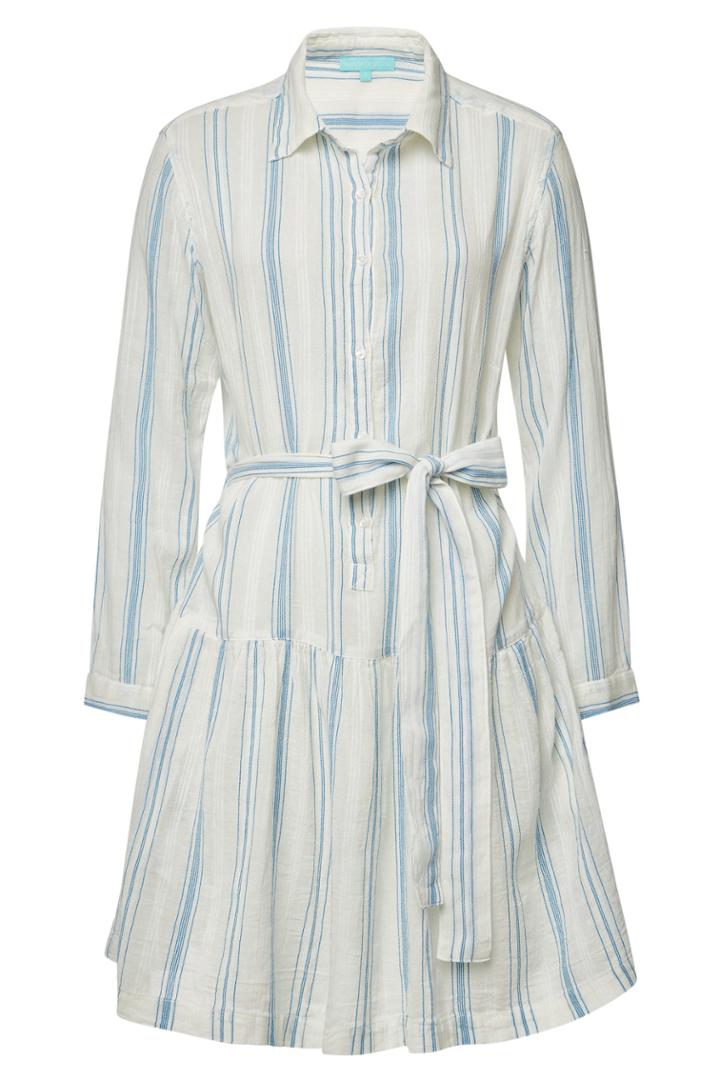 Melissa Odabash Melissa Odabash Amelia Striped Cotton Dress