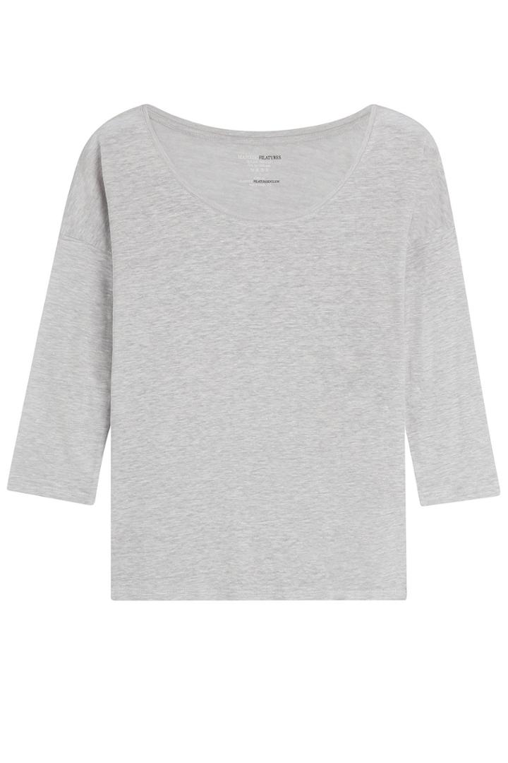 Majestic Majestic Linen-silk Top