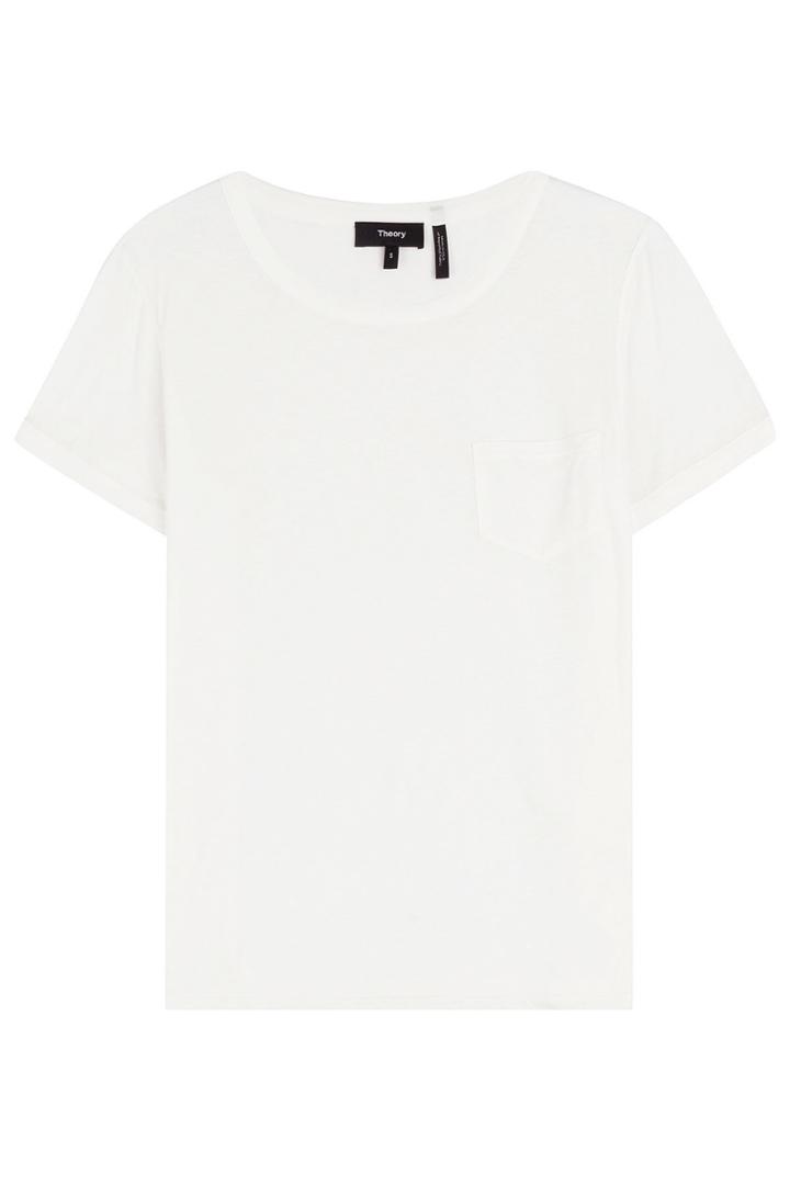 Theory Theory Jersey T-shirt - White