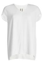 Rick Owens Rick Owens Fluid Top With High-low Hem