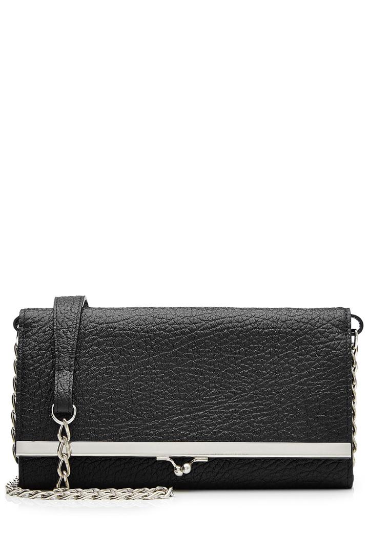 Maison Margiela Maison Margiela Leather Wallet Shoulder Bag - Red