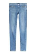 J Brand J Brand Emma Skinny Jeans With Zippers - None