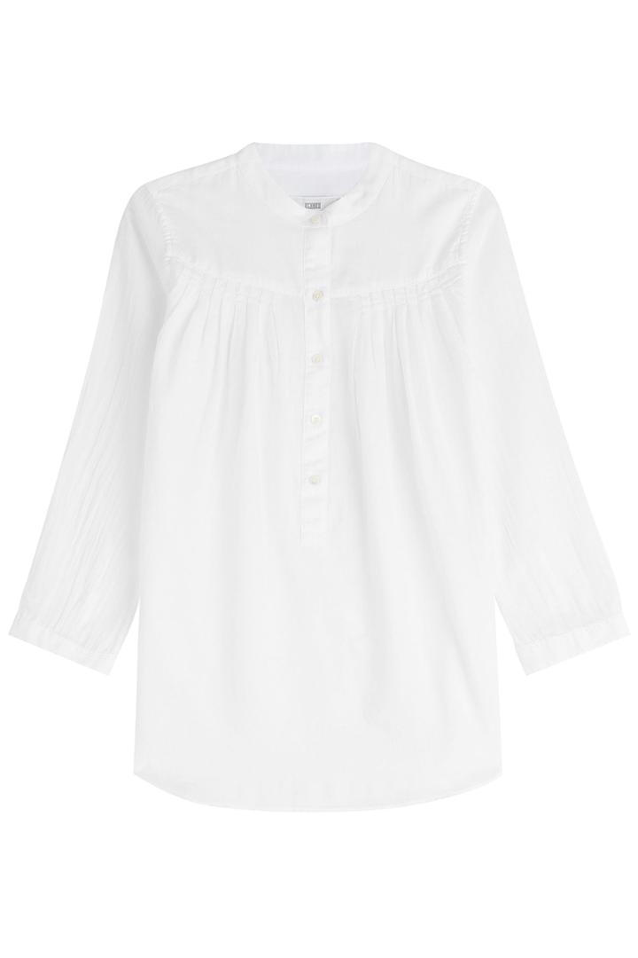 Closed Closed Cotton Blouse With Shirred Top - White