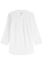 Closed Closed Cotton Blouse With Shirred Top - White