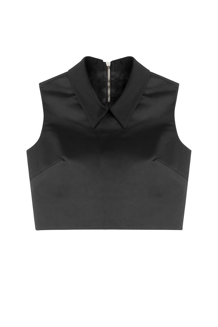 Mcq Alexander Mcqueen Mcq Alexander Mcqueen Satin Cropped Top