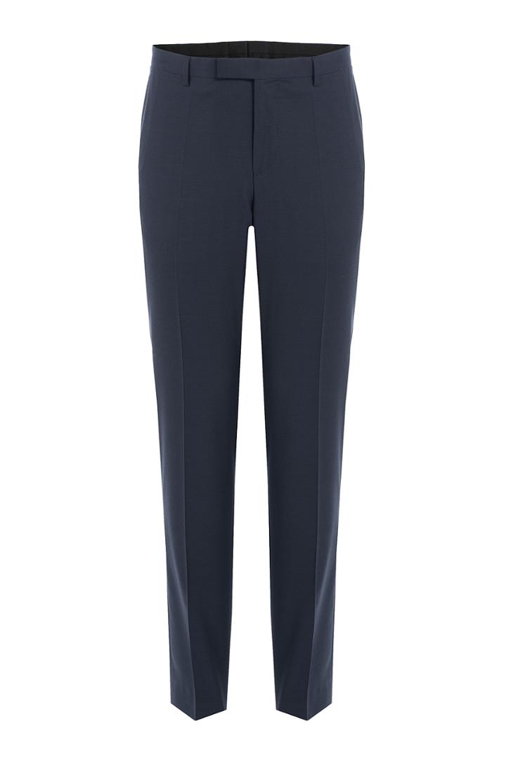 Baldessarini Baldessarini Virgin Wool Pants - Blue