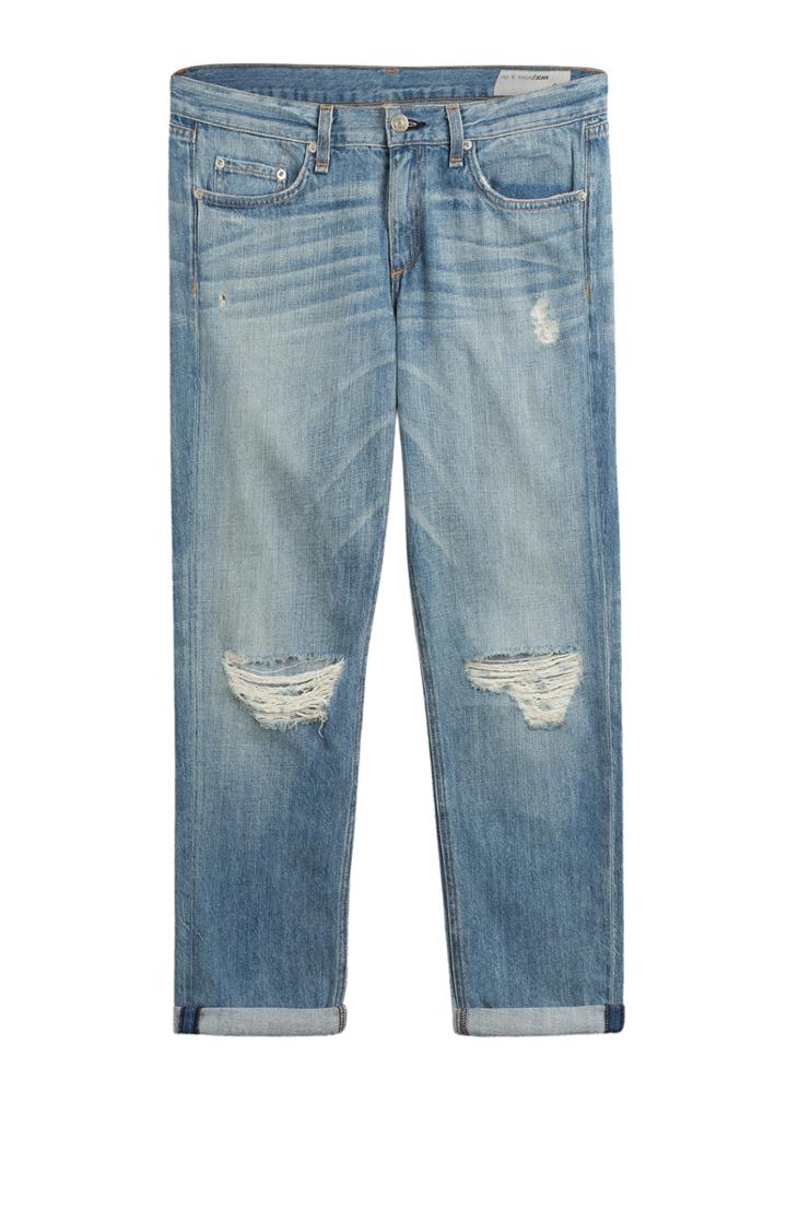 Rag & Bone Distressed Boyfriend Jeans
