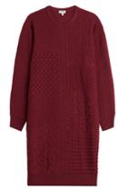 Kenzo Kenzo Knitted Wool Dress - Red
