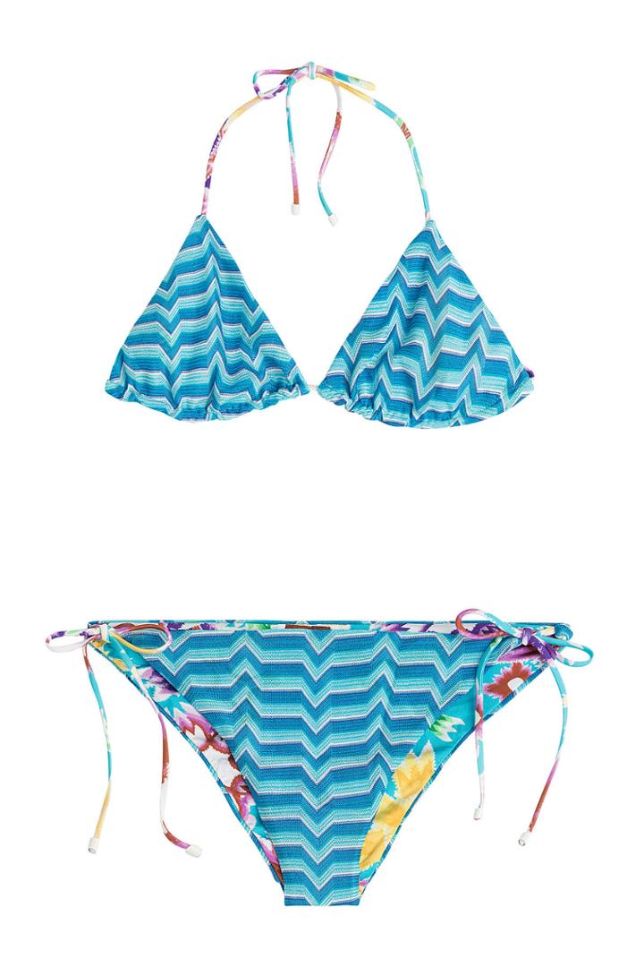 Missoni Mare Missoni Mare Reversible Knit Triangle Bikini