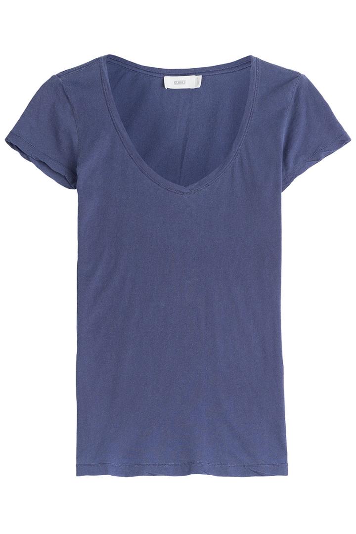 Closed Closed Cotton V-neck T-shirt - None