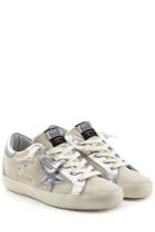 Golden Goose Golden Goose Super Star Suede And Leather Sneakers