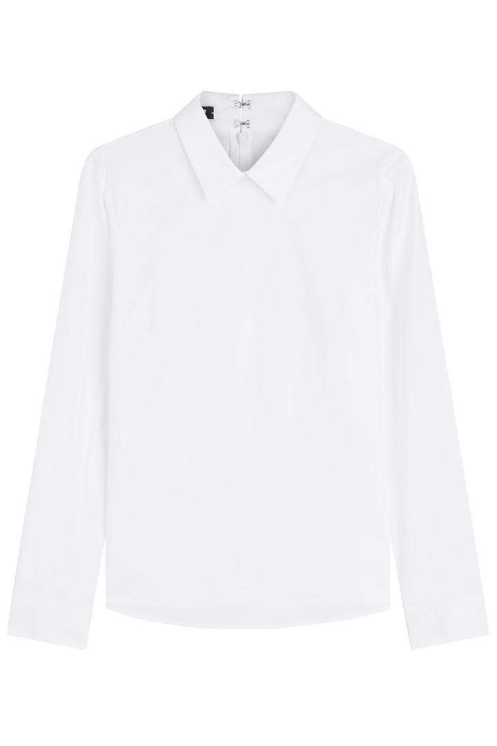 Jil Sander Navy Jil Sander Navy Cotton Blouse - White