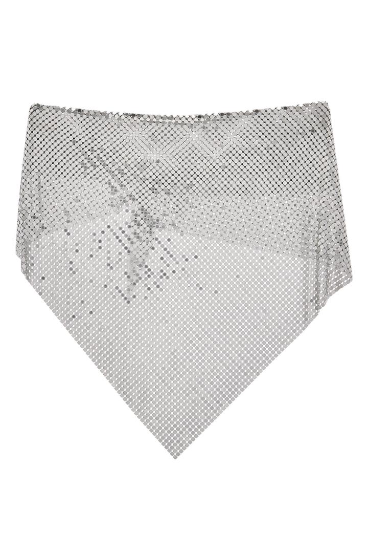 Paco Rabanne Paco Rabanne Aluminium Mesh Neckerchief