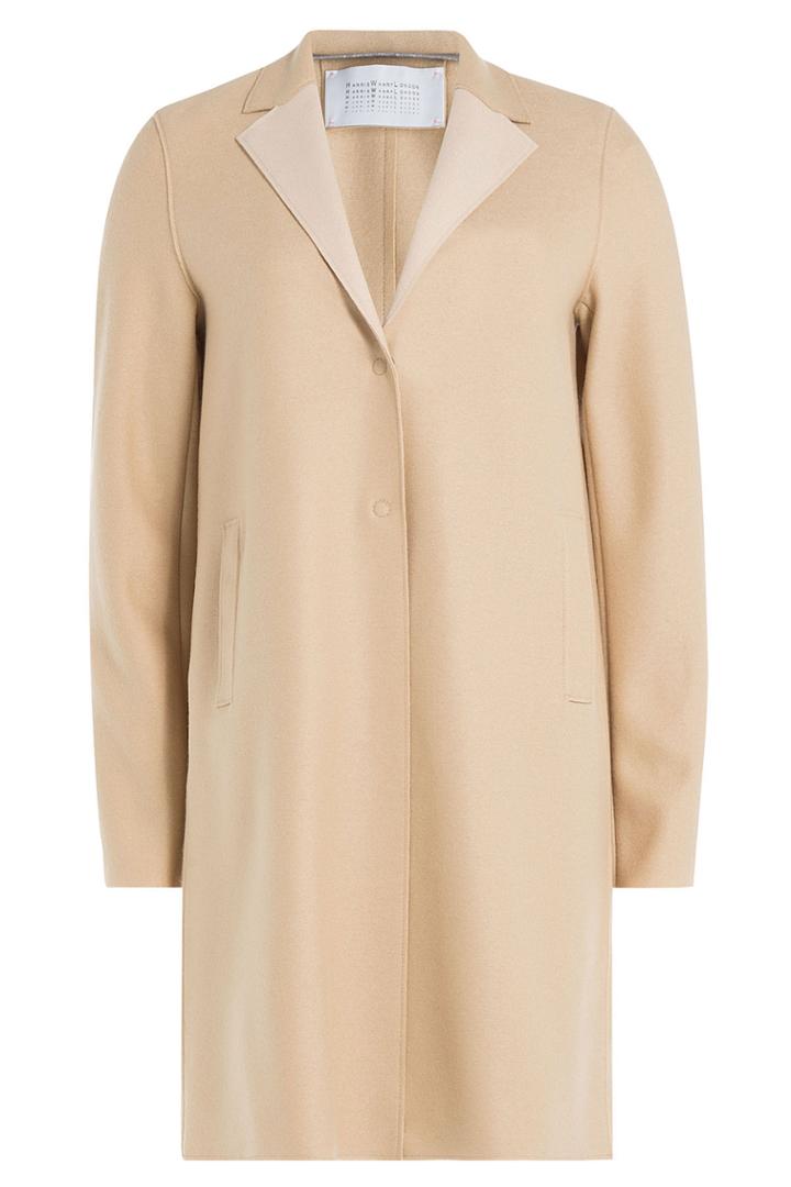 Harris Wharf London Harris Wharf London Felted Wool Coat - Beige
