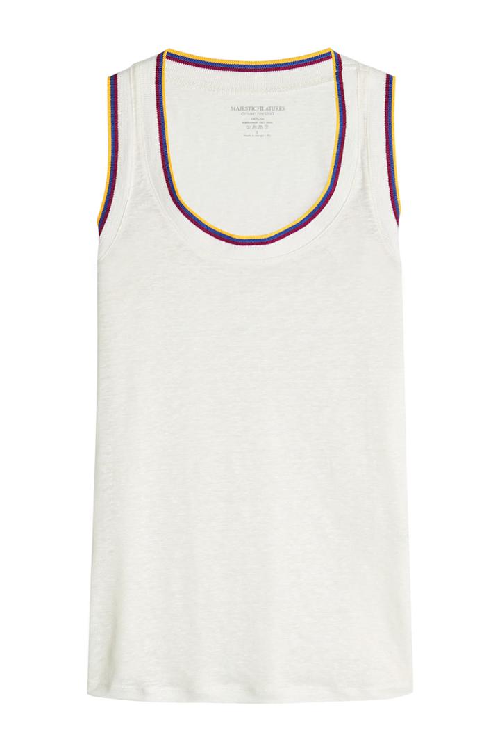 Majestic Majestic Linen Tank Dress