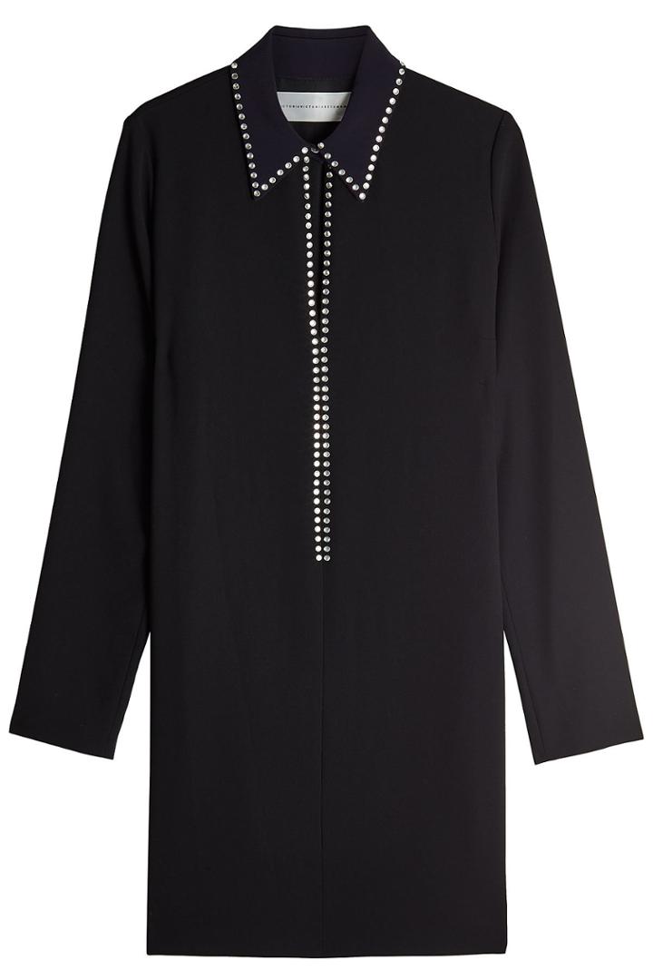 Victoria Victoria Beckham Victoria Victoria Beckham Embellished Shift Dress