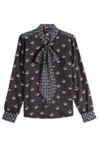 Marc Jacobs Marc Jacobs Printed Silk Blouse - Multicolor