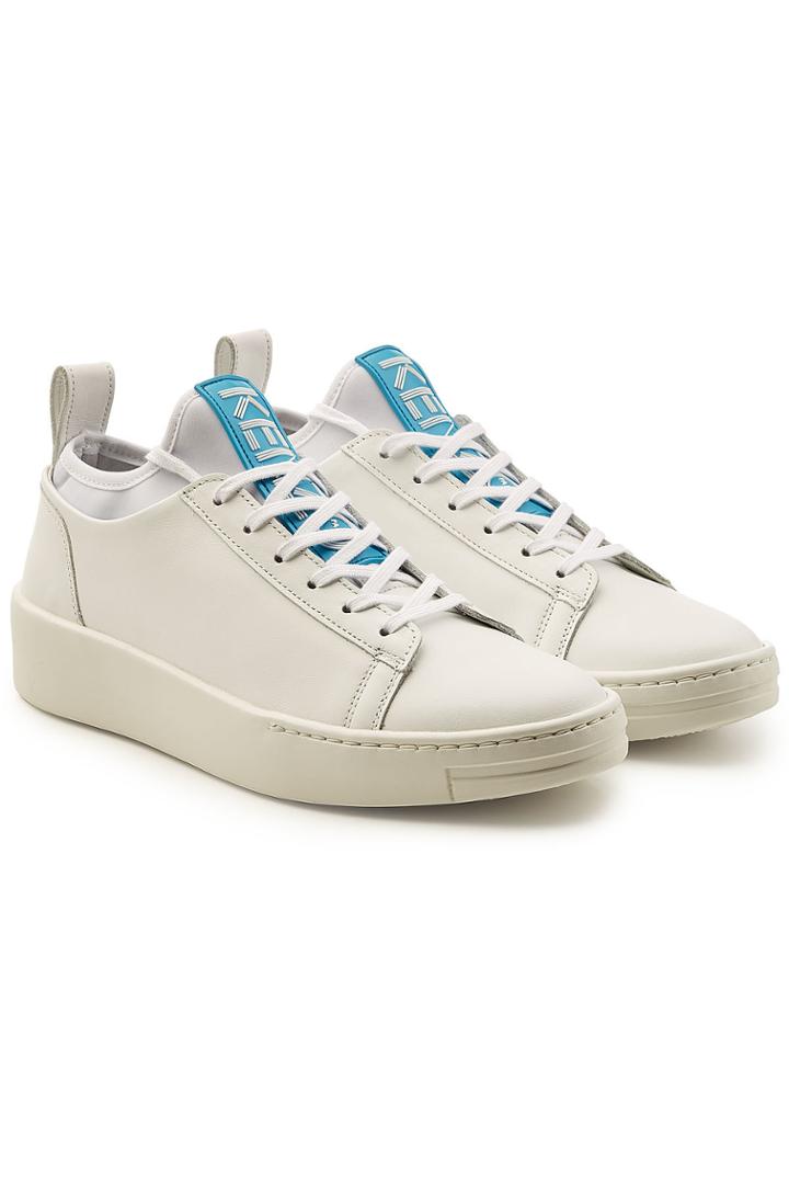 Kenzo Kenzo Low Top Leather Sneakers