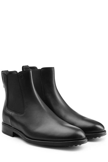 Tods Tods Leather Chelsea Boots - Black