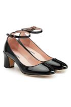 Repetto Repetto Patent Leather Pumps With Ankle Straps