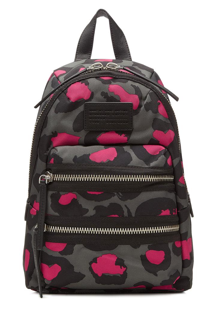Marc By Marc Jacobs Marc By Marc Jacobs Domo Arigato Printed Leopard Packrat Backpack - Multicolor