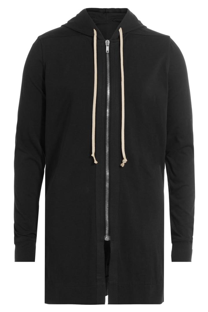Rick Owens Men Rick Owens Men Oversized Cotton Hoodie