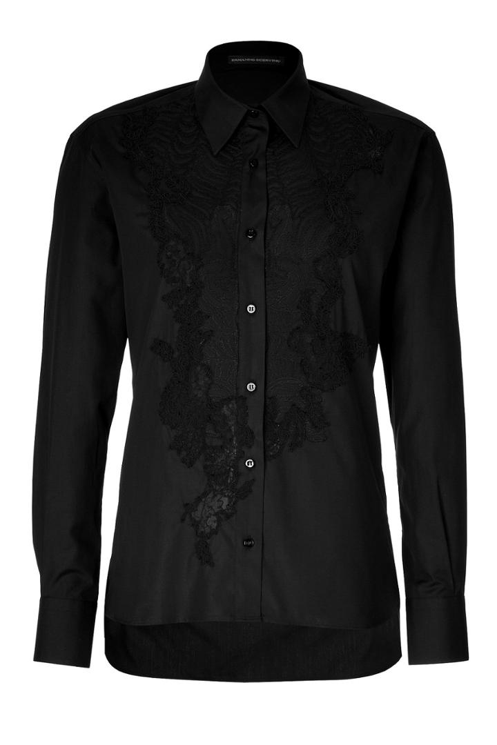 Ermanno Scervino Ermanno Scervino Embroidered Cotton Top - None