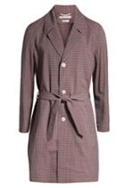 Marc Jacobs Marc Jacobs Checked Wool Trench Coat - None