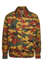 Burberry Burberry Camouflage Zipped Jacket With Cotton
