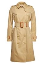 Burberry Burberry Clevelodelt Cotton Trench Coat