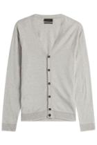Baldessarini Baldessarini Cotton Cardigan With Cashmere - Grey