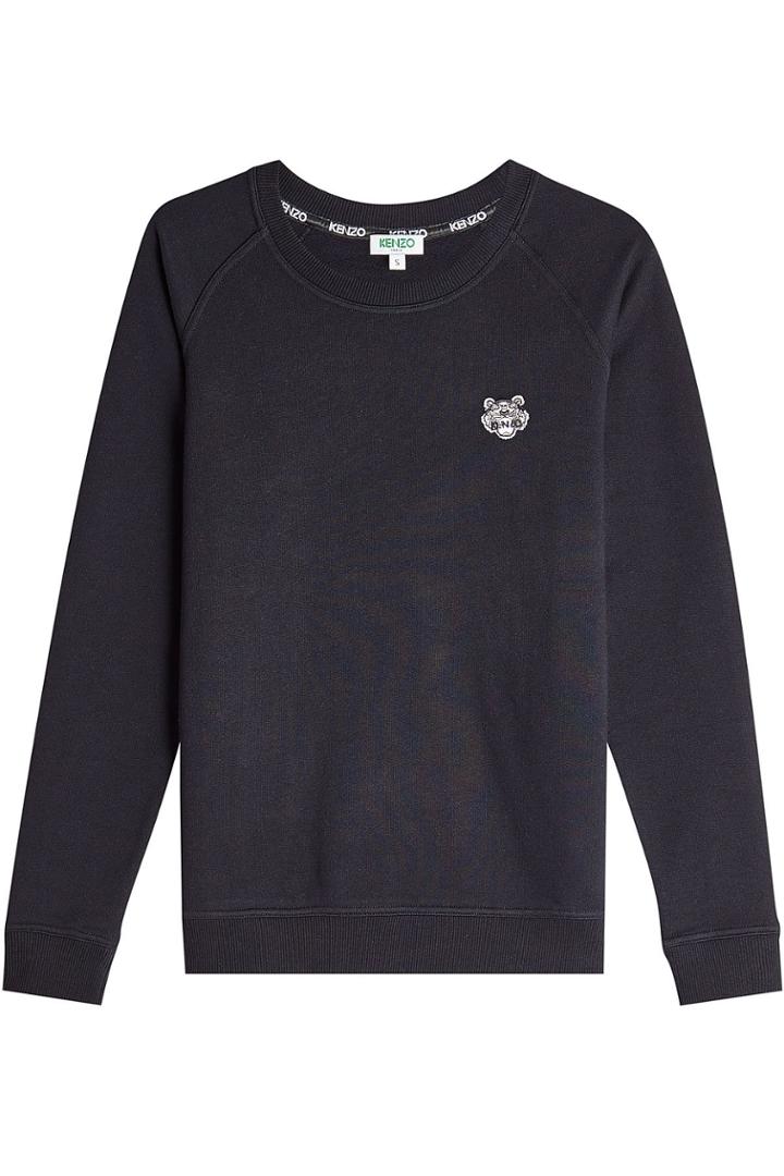 Kenzo Kenzo Embroidered Motif Sweatshirt - Black