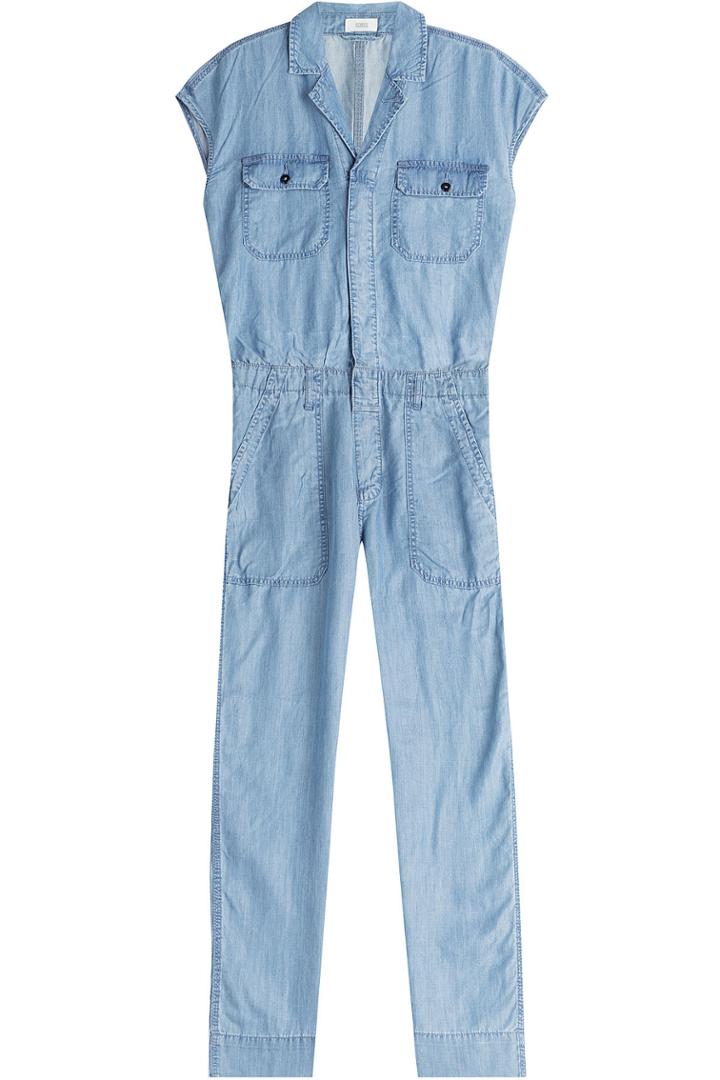 Closed Closed Chambray Jumpsuit - None