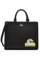 Karl Lagerfeld Karl Lagerfeld Karl Nyc Taxi Mini Tote With Leather