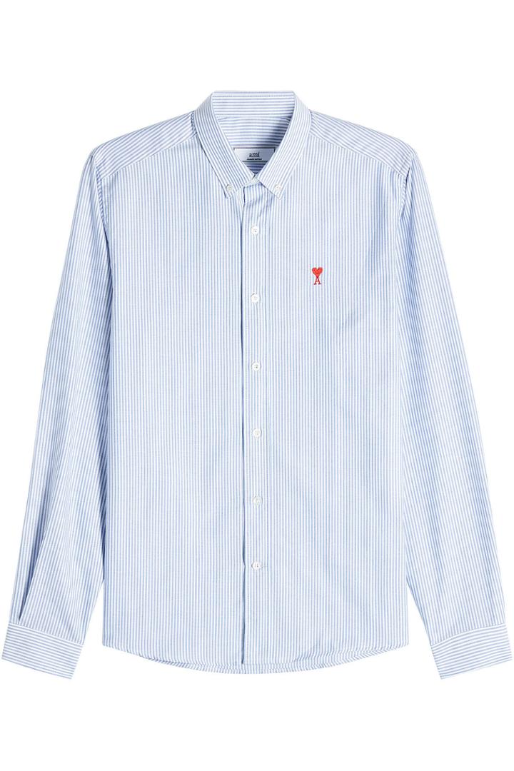 Ami Ami Cotton Striped Shirt