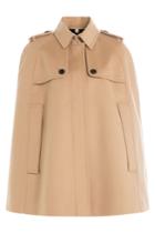 Burberry London Burberry London Wool Cape With Cashmere