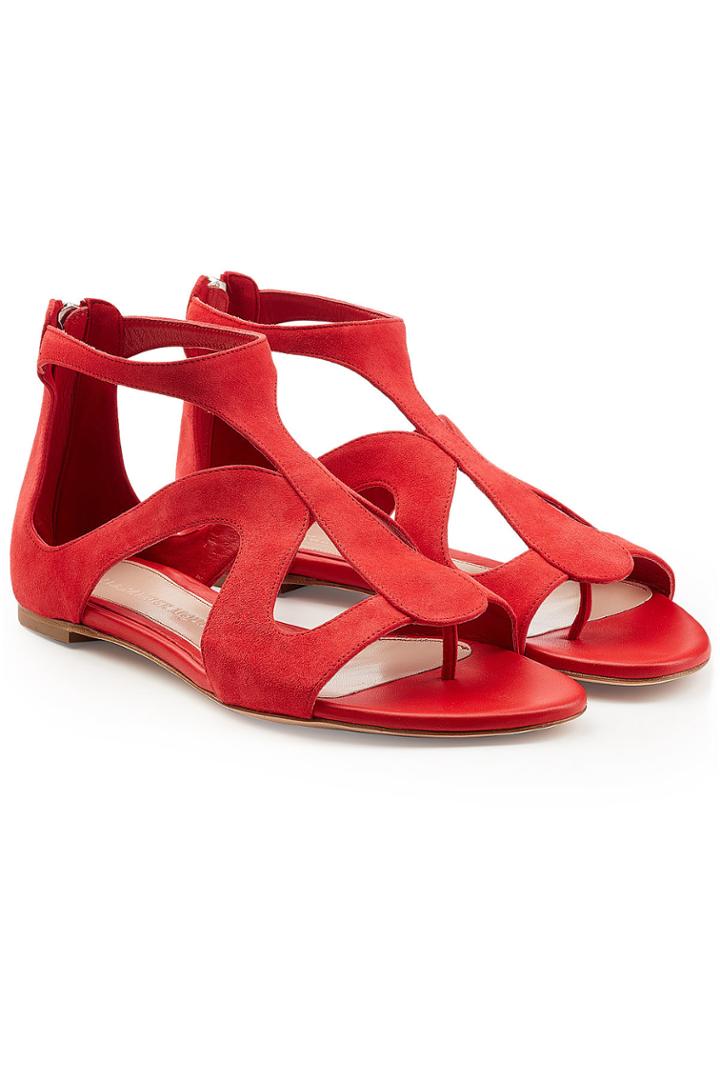 Alexander Mcqueen Alexander Mcqueen Suede Sandals