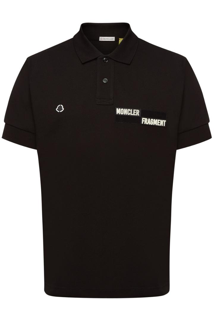 Moncler Genius Moncler Genius 7 Moncler Fragment Hiroshi Fujiwara Cotton Polo Shirt